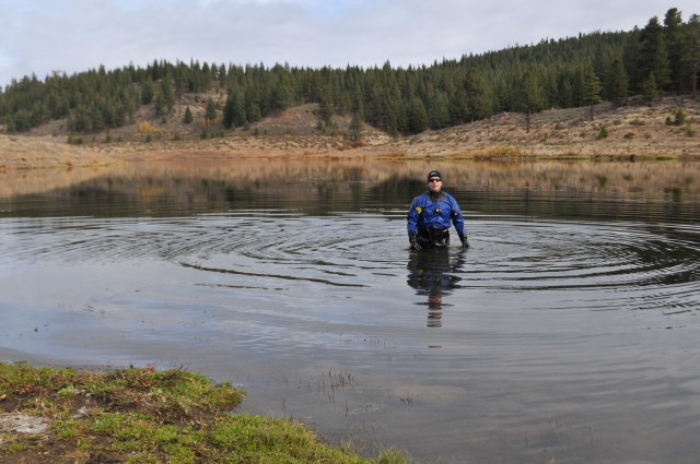 Eradicating milfoil at Martis Creek Lake