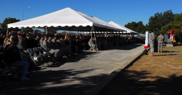 Hundreds listen
