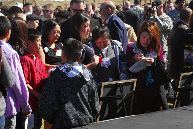 Honoring Pfc. Xiong