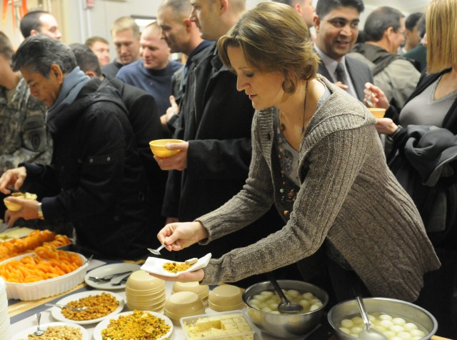 Diwali celebration during Yudh Abhyas 2010