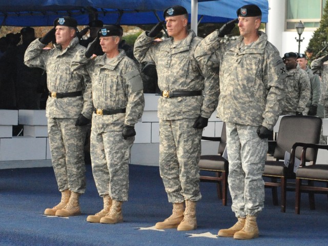 Eighth Army holds change of command ceremony