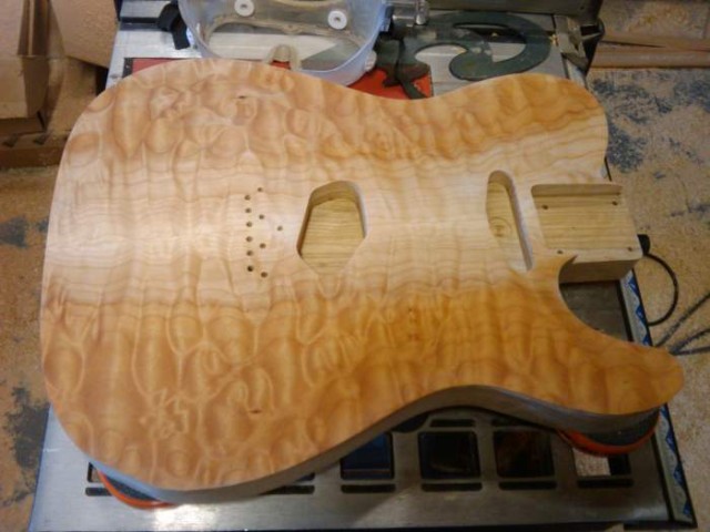 Sustainer building guitar for veterans
