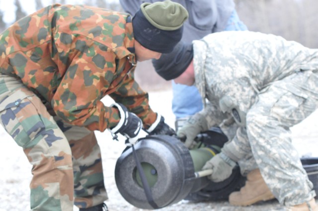 Javelin firing during Yudh Abhyas 2010