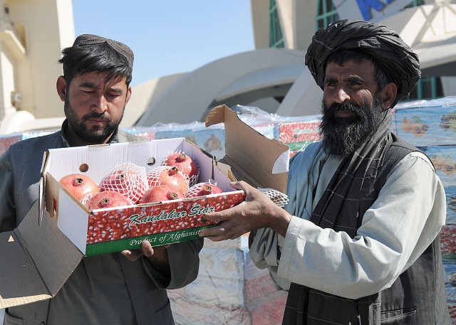 Kandahar farmers thrive as pomegranates export to international market