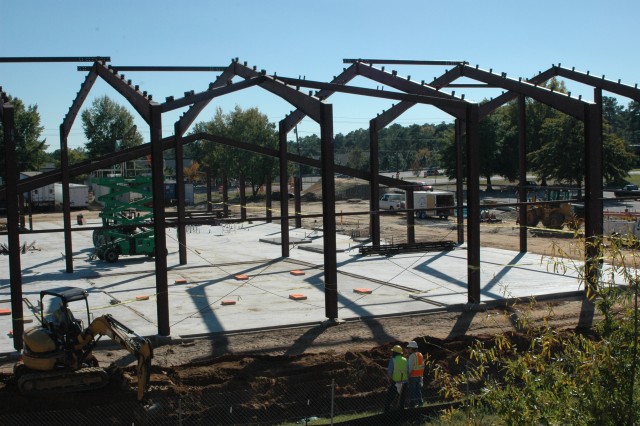 FORSCOM&#039;s Army Ground Forces Band building is going up