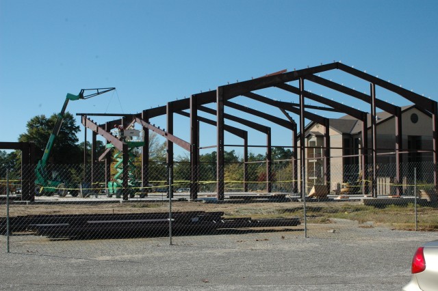 FORSCOM&#039;s Army Ground Forces Band building is going up