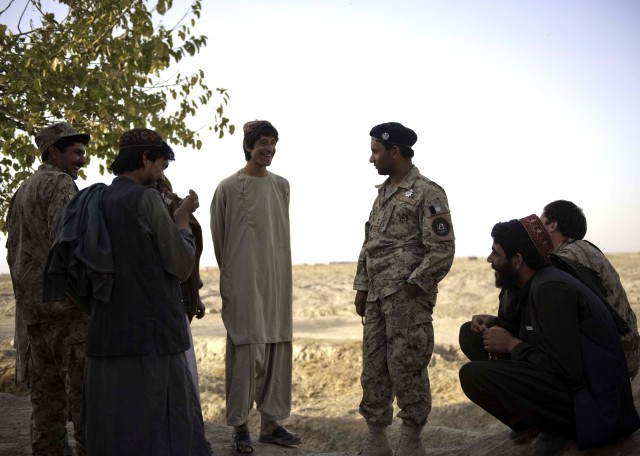 Lifelong policeman passing down commitment to Afghan Security Forces