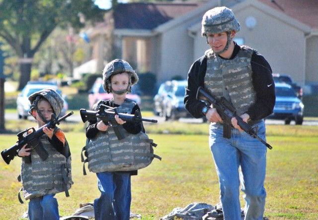 Fort Bragg military police share a day with Family during &#039;Enforcer Day&#039;