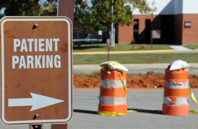 Lyster parking lots closed during renovations