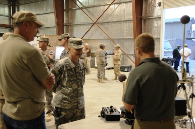 Maj. Gen. Fontaine Visits Afghanistan