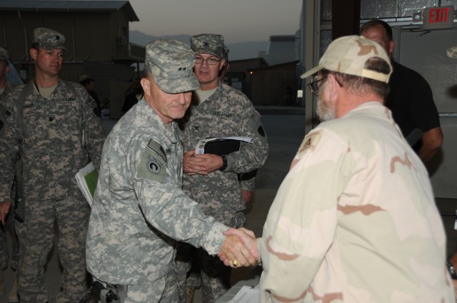Maj. Gen. Fontaine Visits Afghanistan