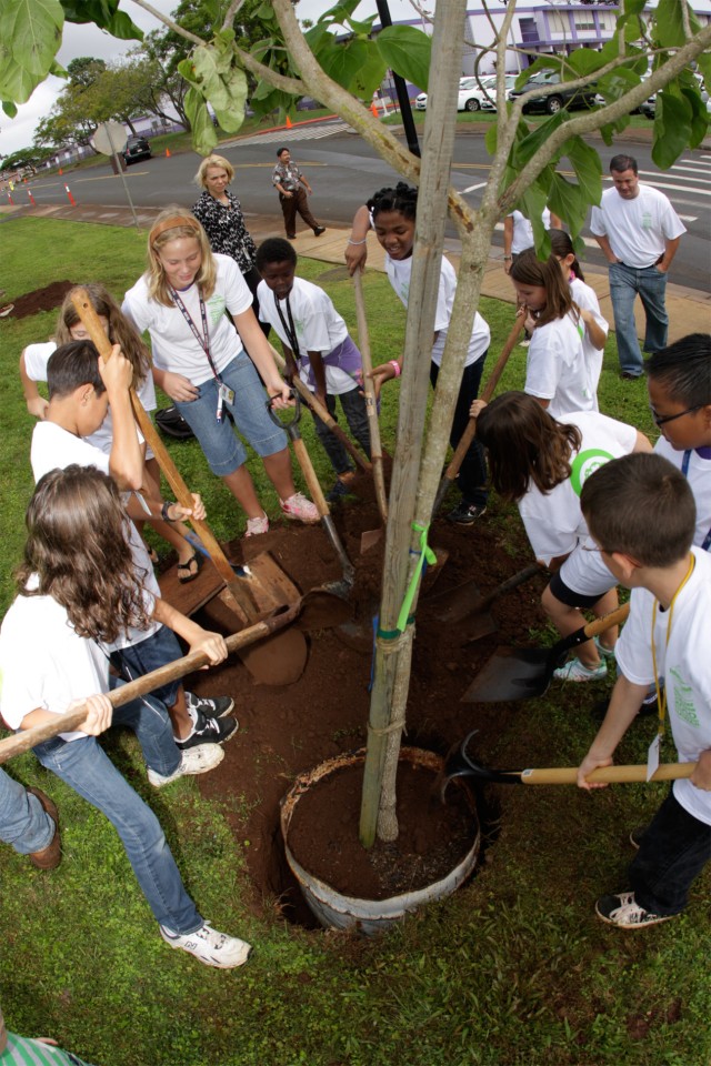 Solomon celebrates &#039;Tree City&#039;