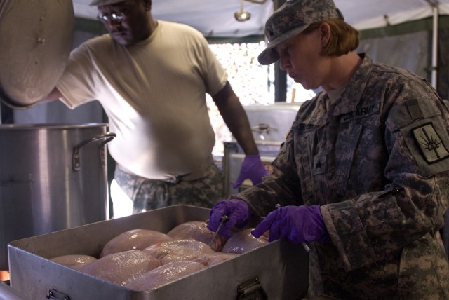 New York Army National Guard Cooks Compete for Mess Section Honors