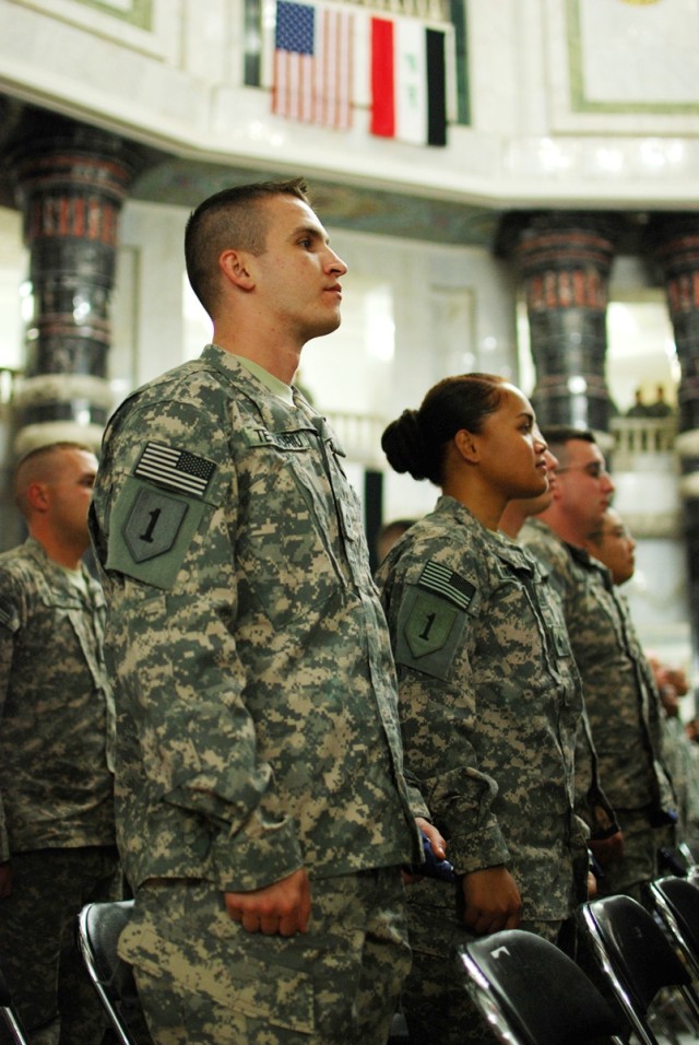 Deployed troops become citizens in Veterans Day ceremony