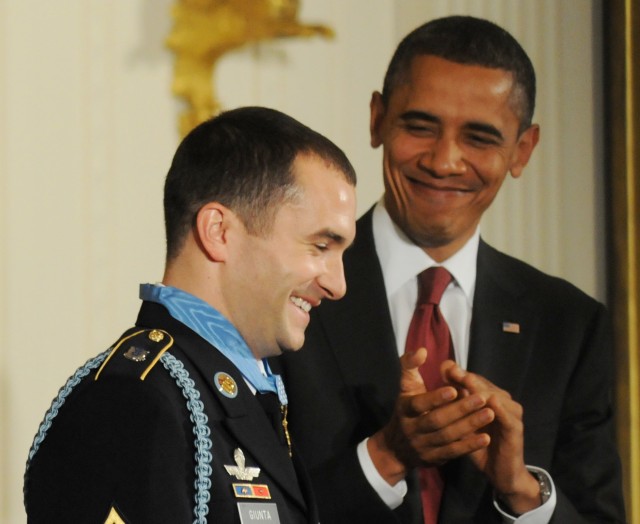 Medal of Honor presented to Staff Sgt. Salvatore Giunta