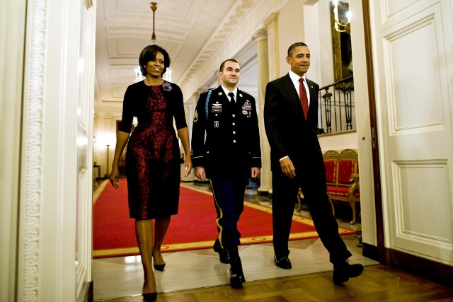 Medal of Honor presented to Staff Sgt. Salvatore Giunta