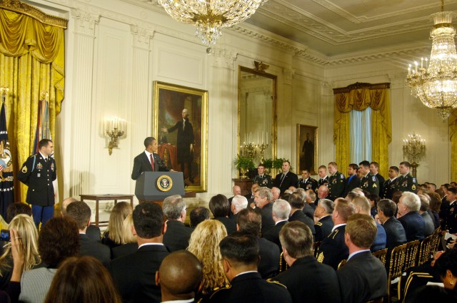 Medal of Honor presented to Staff Sgt. Salvatore Giunta