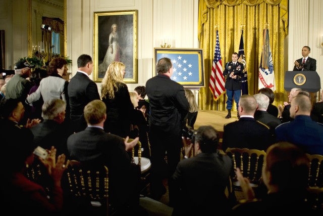 Medal of Honor presented to Staff Sgt. Salvatore Giunta