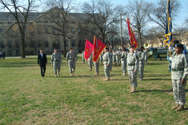 Trooping the Line