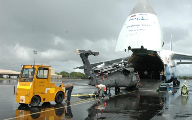 25th CAB, Army Sustainment Command pioneer aircraft redeployment