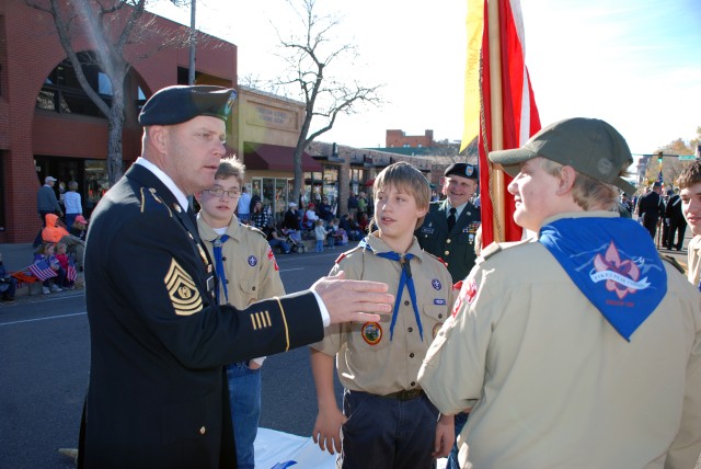 &quot;Flight of Flags&quot; Colorado Springs Veteran&#039;s Day Parade