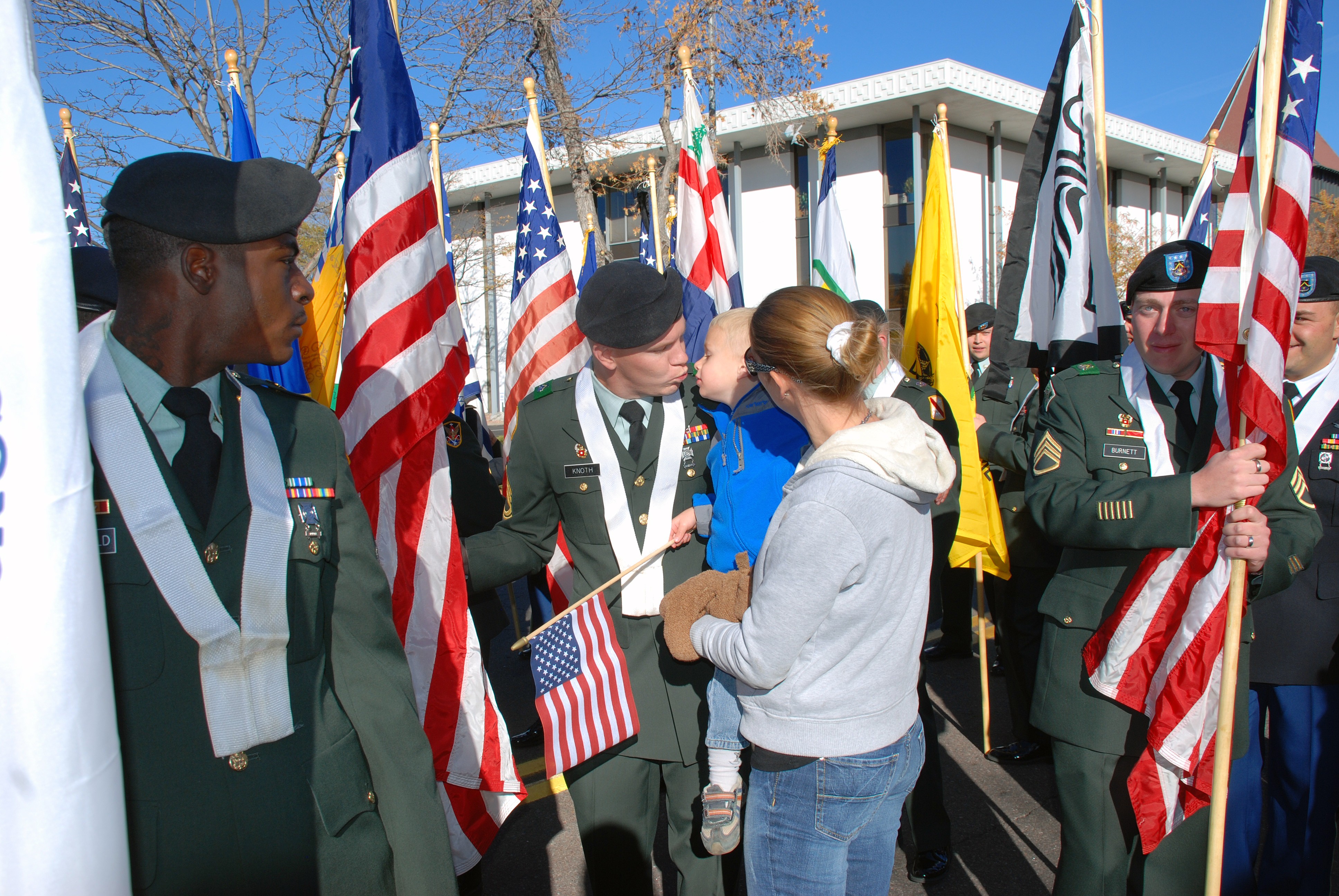 "Flight of Flags" Colorado Springs Veteran's Day Parade Article The