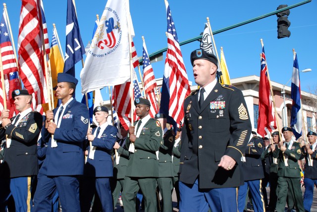 &quot;Flight of Flags&quot; Colorado Springs Veteran&#039;s Day Parade