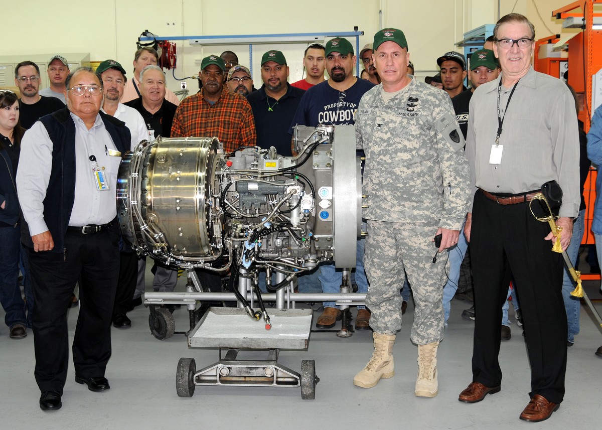 Depot Delivers 400th Honeywell T-55 Engine | Article | The United