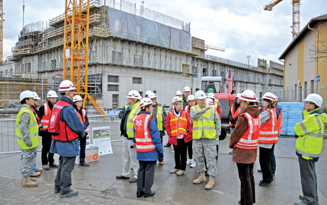 German and American educators get inside look at military life