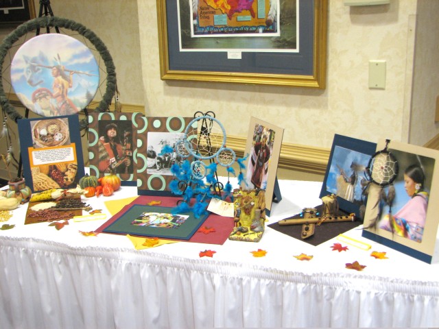 Native American speaker focuses on respecting life, diversity