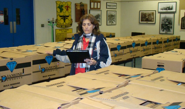 80 boxes of groceries = 800 Thanksgiving meals