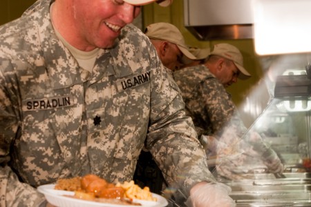 Deployed Army brigade celebrates Thanksgiving in Iraq, Article