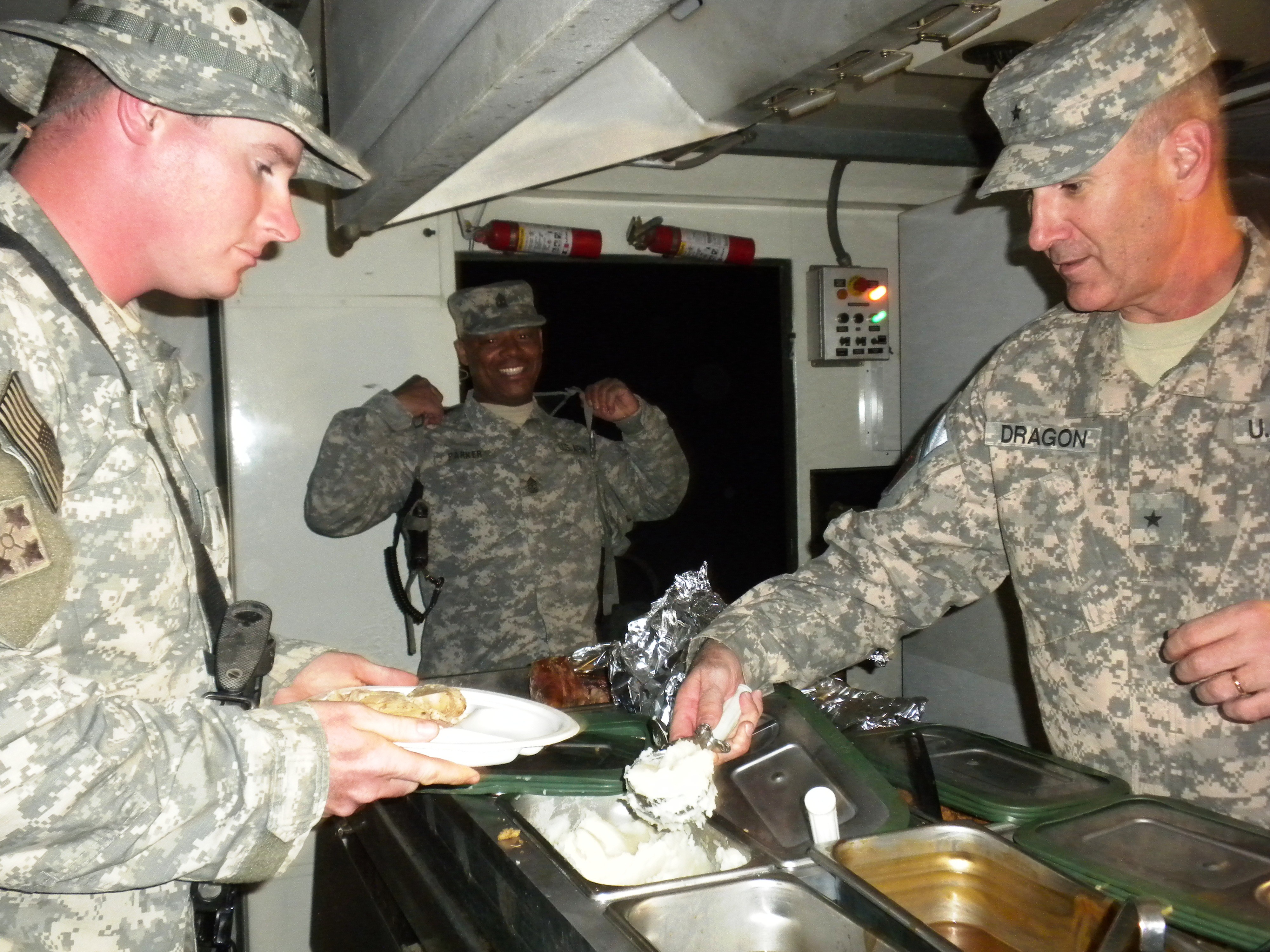 Deployed Army brigade celebrates Thanksgiving in Iraq, Article