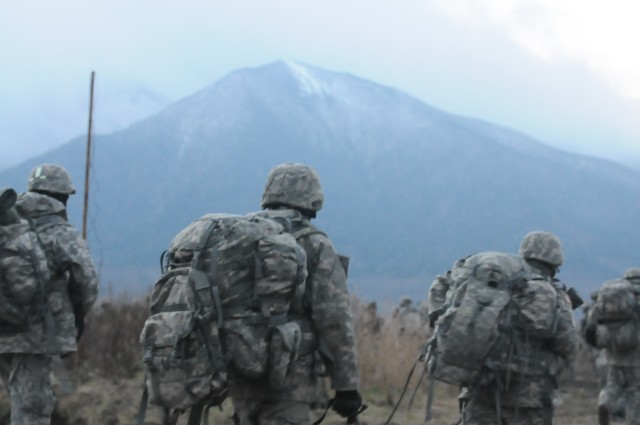 Setting up defensive perimeter 