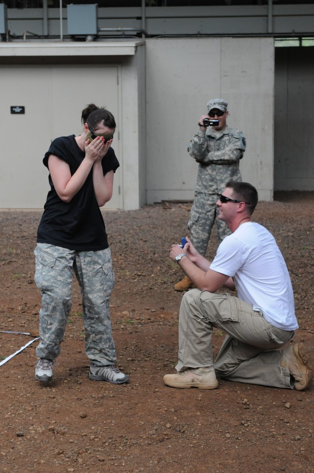 Cacti Soldier Proposes Marriage During Battalion&#039;s Spouse Day