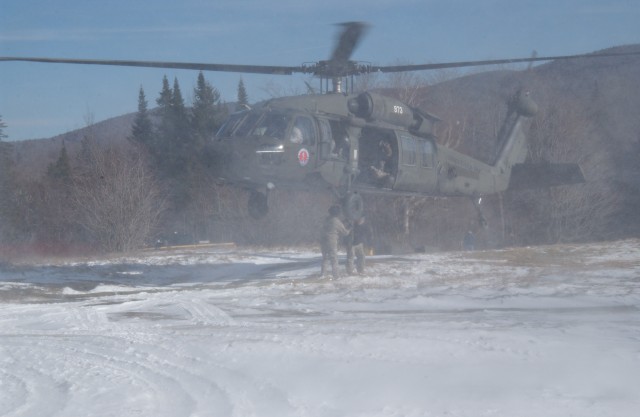 New York Army National Guard Aviators Fly Adirondack Mission