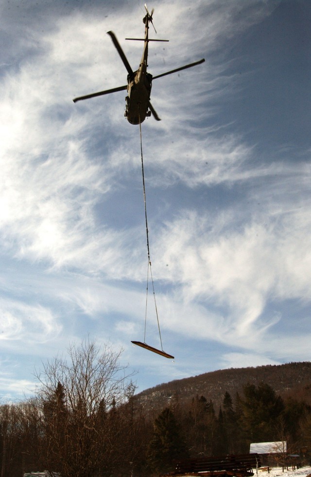 New York Army National Guard Aviators Fly Adirondack Mission