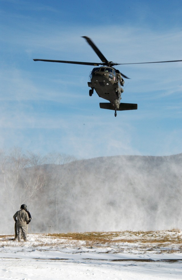 New York Army National Guard Aviators Fly Adirondack Mission