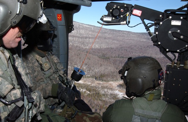 New York Army National Guard Aviators Fly Adirondack Mission