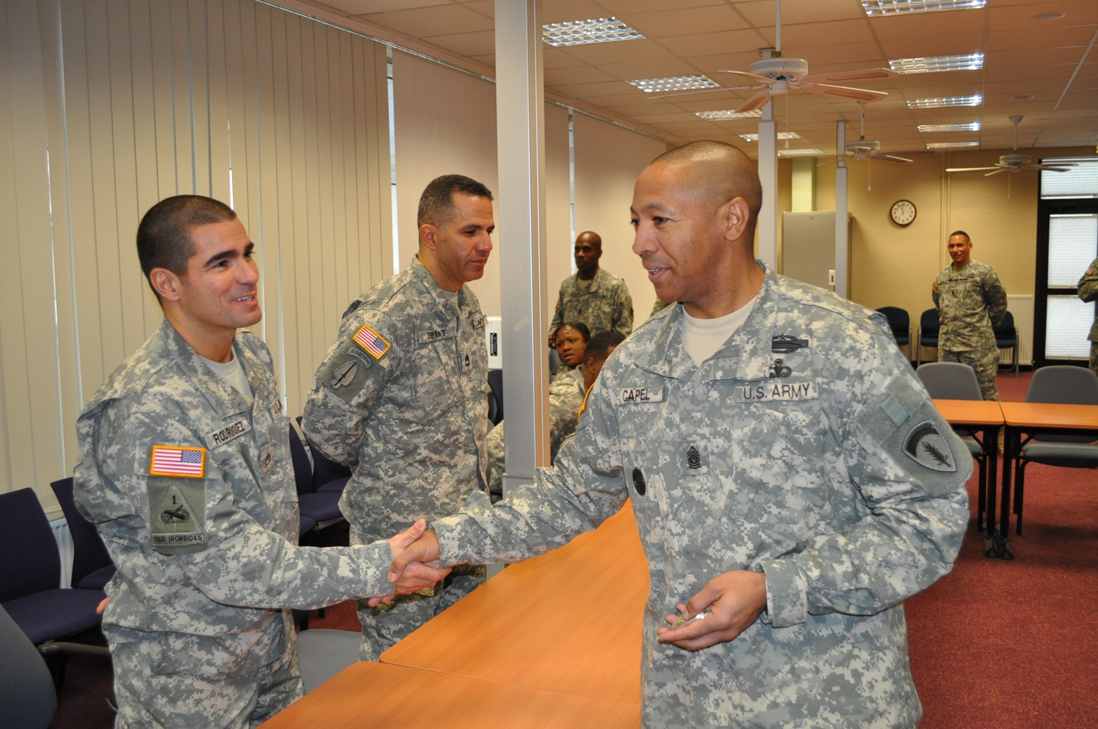 USAREUR CSM visits 18th Eng. Bde., recognizes engineers | Article | The ...