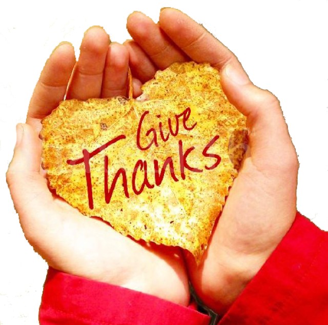Take time to appreciate blessings
