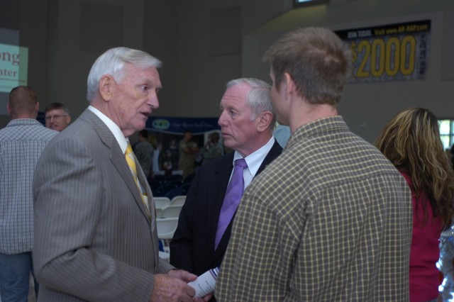 Retired sergeant major continues to serve the Army by serving Soldiers