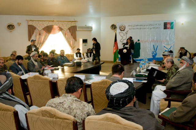 Peace council plans to bring former insurgents back into society