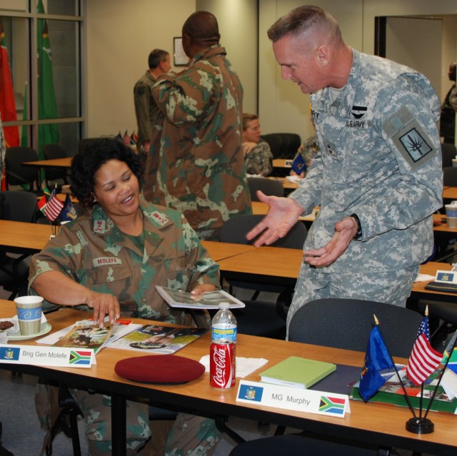 South African Reserve Leaders Visit New York National Guard