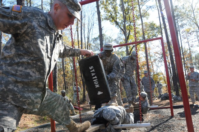 Fort Rucker NCO Academy teaches leadership with reaction course