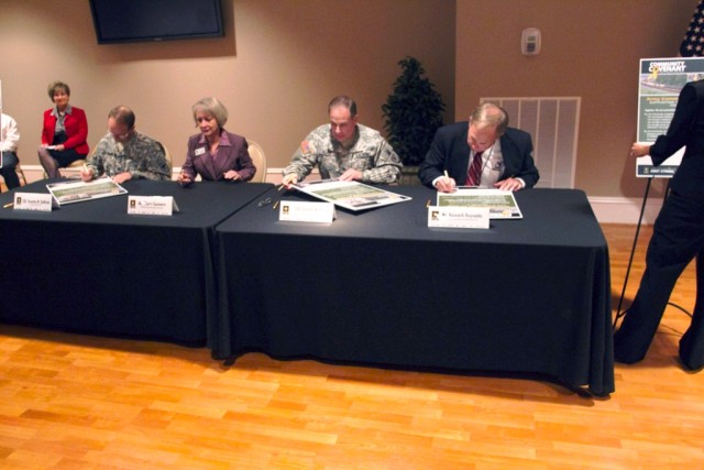 Anniston Army Depot hosts signing of Army Community Covenant