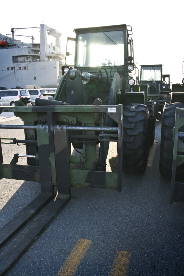 APS - 3 equipment overhauled in Korean port