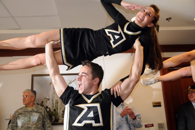 West Point cadets drum up support in Pentagon