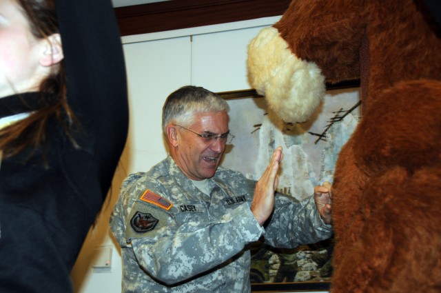 West Point cadets drum up support in Pentagon
