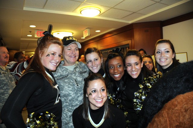West Point cadets drum up support in Pentagon